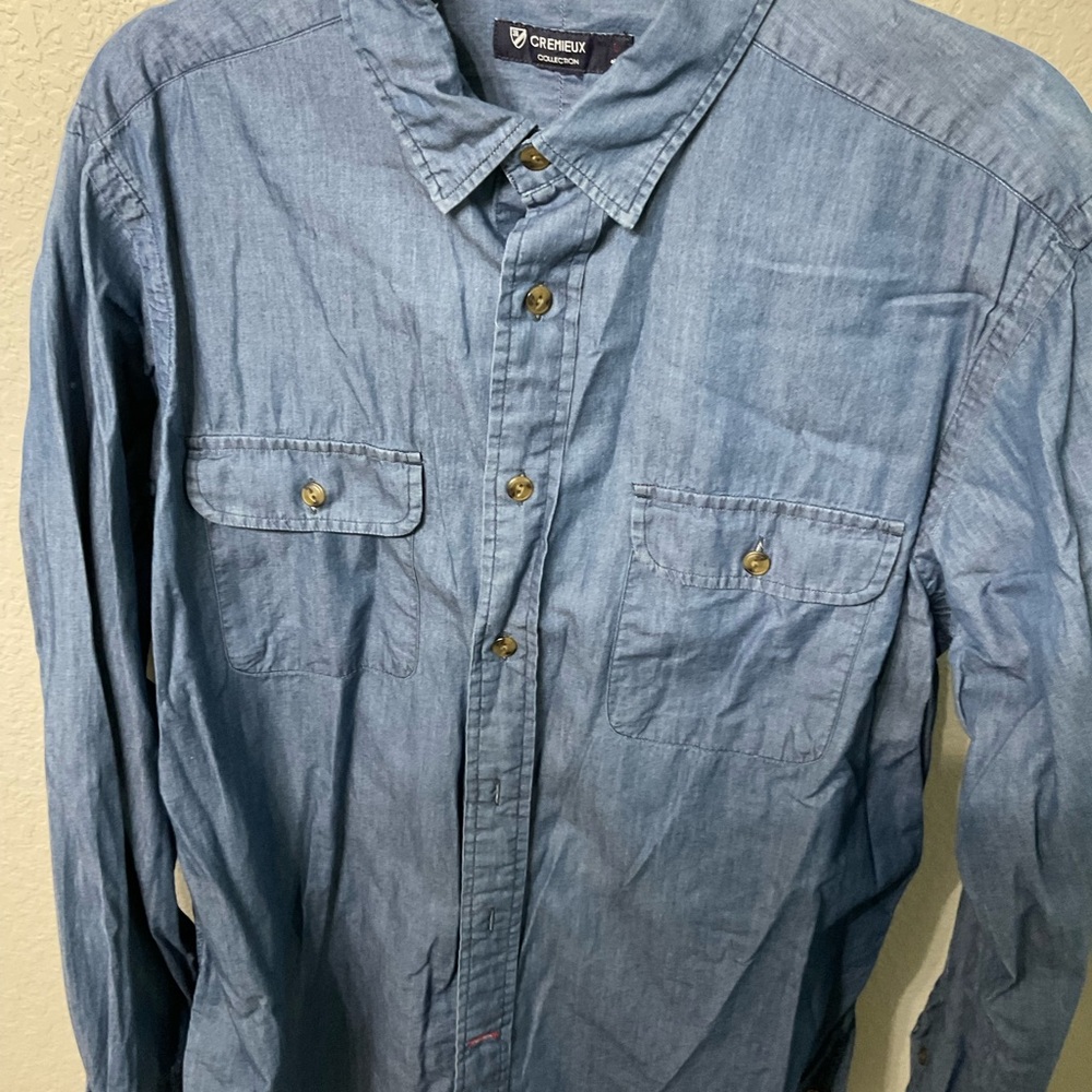 Cremieux Men's Blue Shirt